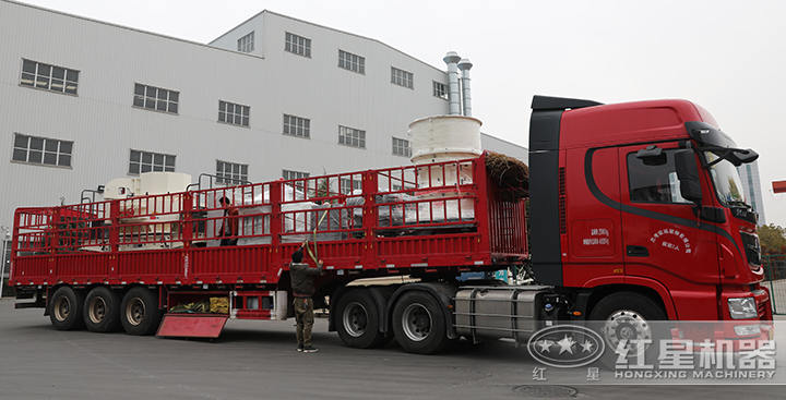 圓錐破碎機裝車、發(fā)貨